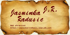 Jasminka Radušić vizit kartica